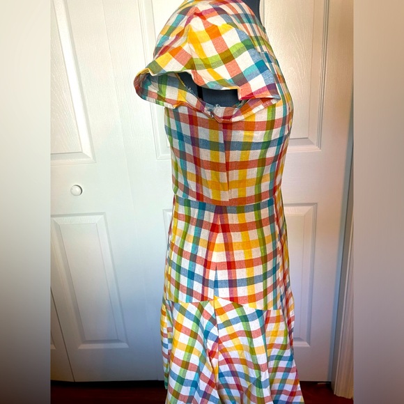 Fit and Flare Summer Gingham dress - Picture 9 of 15